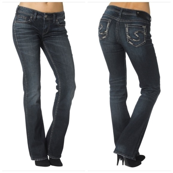 Silver Jeans Co | Aiko Bootcut Jeans Size‎ W 26/L 31 embroidered - Picture 9 of 16